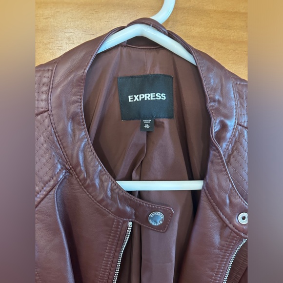 Express Minus the Leather Double Peplum Jacket - Picture 16 of 16